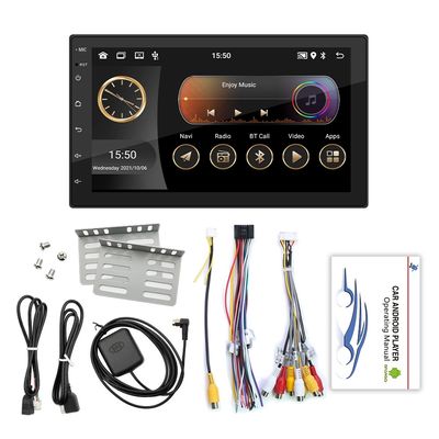 Creatall 7/9/10 Zoll All-in-One Android GPS-Navigation für Bluetooth Zentralsteuerung Großes Dashboard Rückwärtsspieler CarPlay