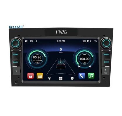 Creatall 7-Zoll HD-Bildschirm Android Auto GPS Navigationssystem Kompatibel Opel Smart für BT Wireless CarPlay Armaturenbrett USB