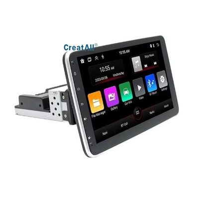 Creatall 10,1 Zoll Zentralsteuerungs-Auto Android GPS Navigationseinheit CarPlay für BT USB 360 Grad drehbarer Bildschirm Einzelkopf
