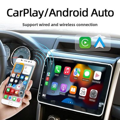 Creatall 10,1 Zoll Zentralsteuerungs-Auto Android GPS Navigationseinheit CarPlay für BT USB 360 Grad drehbarer Bildschirm Einzelkopf