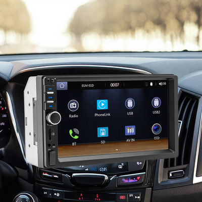 Creatall 7-Zoll-HD Großbildbild-Auto-Funkzentralsteuerung MP5 BT-Player mit CarPlay USB-Unterstützung WAV MP3 APE AAC FLAC Portable