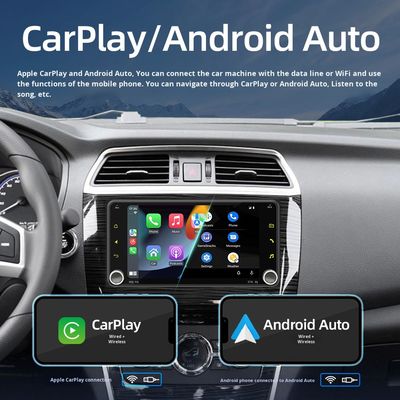 Creatall 7-Zoll-Android-Auto GPS-Navigations-Dashboard All-in-One Zentralfahrzeug für DVD Wireless BT CarPlay exklusiv für Touch