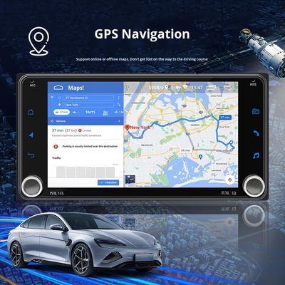Creatall 7-Zoll-Android-Auto GPS-Navigations-Dashboard All-in-One Zentralfahrzeug für DVD Wireless BT CarPlay exklusiv für Touch