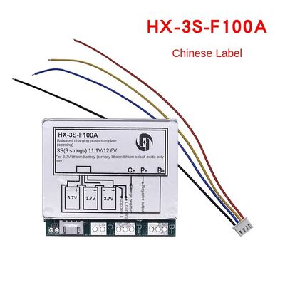3S 12.6V Lithium Battery protection Board, 3S 11.1V Polymer 12V 100A Split Port with Balance