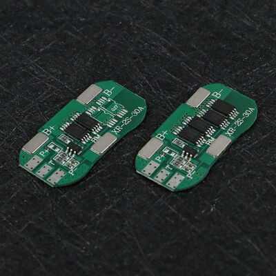 18650 BMS PCM 3A 48V Li-Ion Battery Packs PCBA 7.4V (2S) Packs with 18650 PCB Base Material