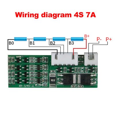 4S 14.8V 7A 18650 Ternary Lithium Battery 48V Voltage with Same Port PCB Protection Board Product Category PCB & PCBA