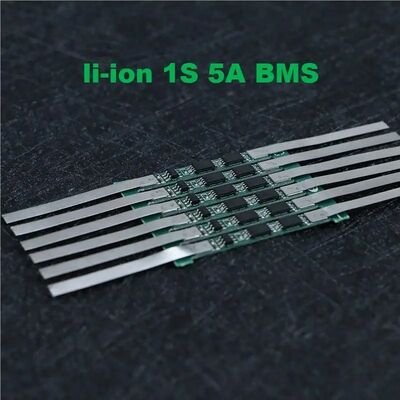 Li-Ion Battery Protection Board BMS 1S 2-3A/5-6A PCB Protection Board for 3.7V 18650 BMS Lithium Battery Protection