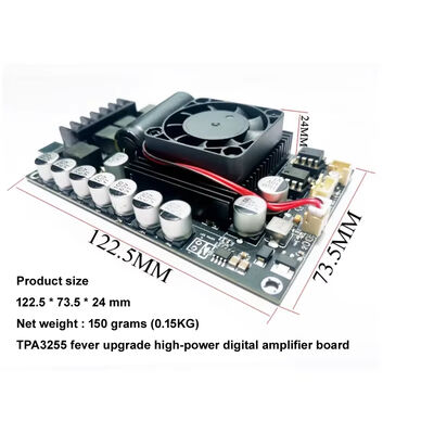 TPA3255 High-Power 300W*2 Stereo HIFI Digital Amplifier Board Low Noise Receiver & Amplifiers Electronic Modules Kits