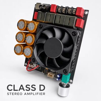 600W+600W Dual TPA3255 Verstärker Board Lüfterkühlung Klasse D Stereo Verstärker Board DC18-50V