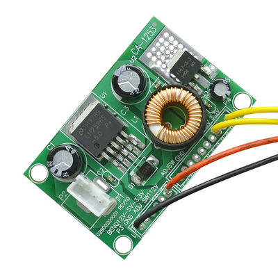 CA-1253 12V bis 5V bis 3.3V LCD-Stromversorgungskörper Spannungsumwandlungsmodul mit Draht DC-DC-Abspannungsmodul