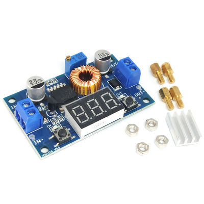 ENERGIE-Modul DC-DC XL4015E 5A 75W Abwärtsjustierbar mit Spannungs-Anzeige