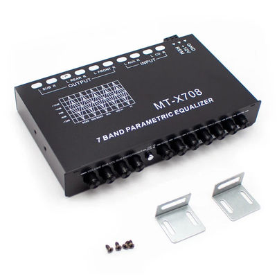 24V 5-Segment-Auto-Audio-Equalizer mit Fernbedienung und Aux-Eingang für präzise Abstimmung