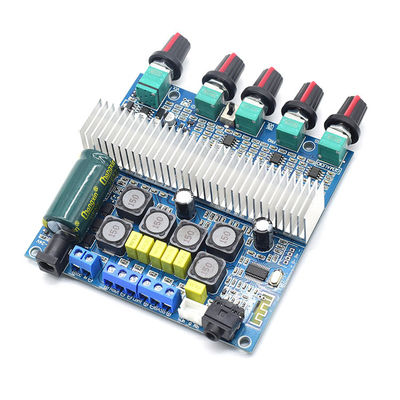 2.1 HiFi-Verstärker Bluetooth 5.0 Audio Board mit 2*50W+100W Ausgang und DC12~24V Stromversorgung