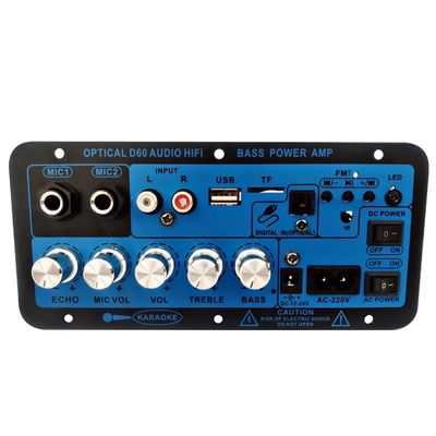 D60 50W Subwoofer Verstärker Board Bluetooth Audio Verstärker mit optischem Audio 12V24V220V