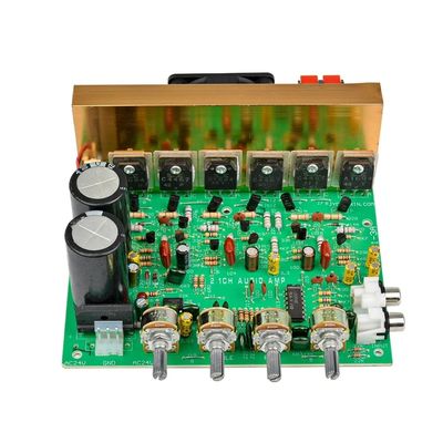 240W Hochleistungs-Subwoofer-Verstärker-Board mit Dual AC18-24V-Eingang und 3*80W-Peak-Output für Heimkino