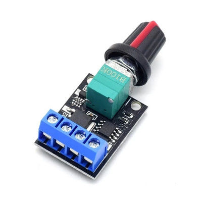 CA-110A 5V/12V 10A PWM Gleichspannungsmotor-Geschwindigkeitsregler Stufenloser Geschwindigkeitsregler LED-Dimmer-Power-Gouverneur Motor-Treiber-Boards