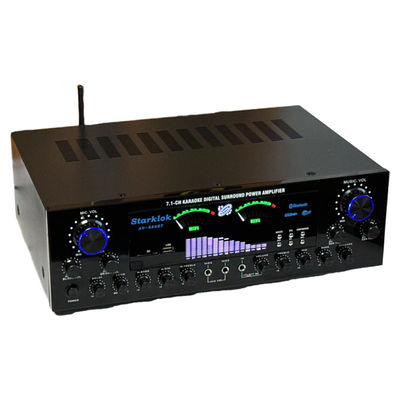 AV-888BT 2800W Home Karaoke Dual-Ring Power Verstärker Neues Modell 7.1 Kanal Zone Tuning Hochleistungsmetallkonstruktion