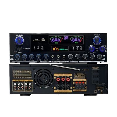 AV-9898 Cannon Home Audio Receiver Home Verstärker 5.1 CH 500W*2+200W Surround+300W Subwoofer Dauerhaftes Metall Unabhängiges Passiv
