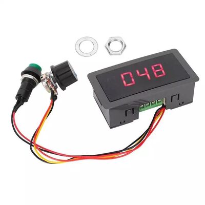 CCM5D Digital Display LED Motor Controller Geschwindigkeitsregler 6V 12V 24V 5A PWM Gleichspannungsmotor Geschwindigkeitsregler Board Gleichspannungsmotor Konverter
