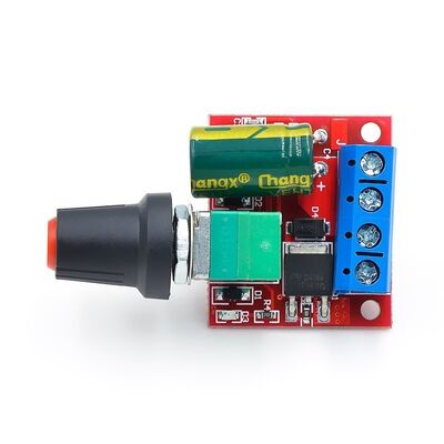 CA-555 Mini 5A PWM Max 90W DC-Motor-Drehzahlreglermodul 3V-35V Steuerschalter LED-Dimmer-Motortreiberplatinenmodule